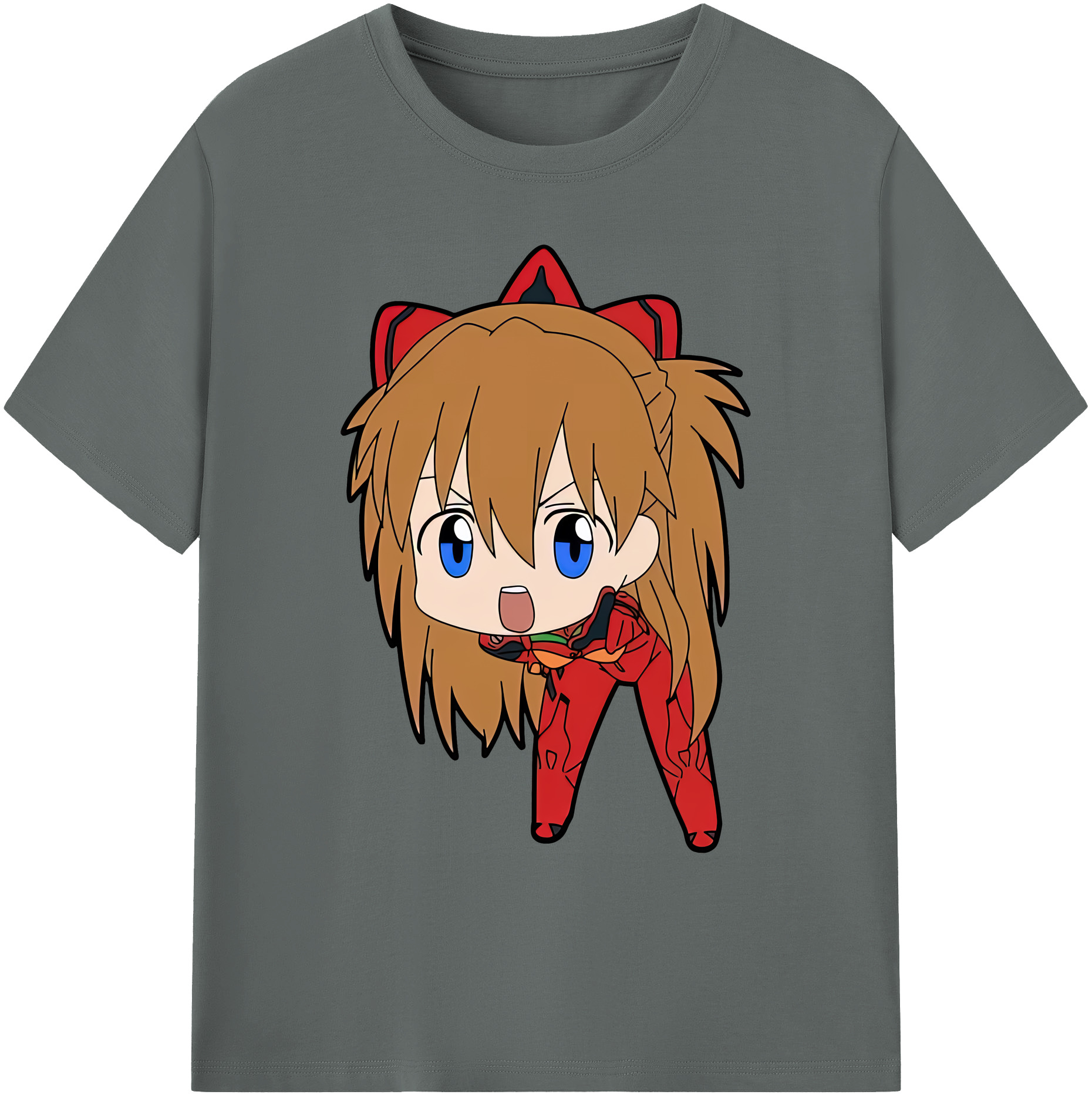 （画像用） EVA 新世紀エヴァンゲリオン 綿100％ メンズ半袖Tシャツ｜肌触りやわらか＆通気性